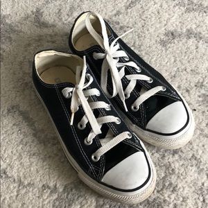 Black Low-top Converse